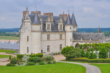 Fototapeta na wymiar Chateau Amboise castle
