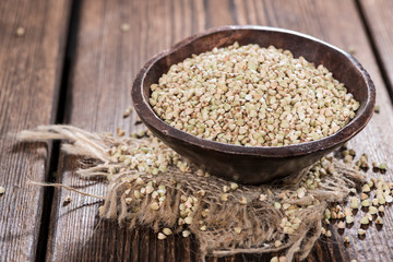 Portion of Buckwheat in a bowl