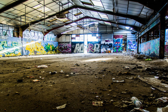 Usine abandonn&eacute;e