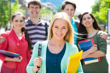 Group of student outdoor