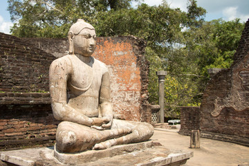 Buddha statue, Polonnaruwa, Sri Lanka