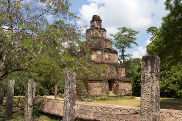 Sacred temple ruins, Polonnaruwa, Sri Lanka