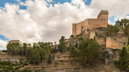 Fototapeta na wymiar Castillo De Alarcon. Cuenca. España