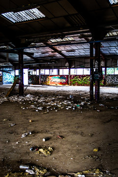 Usine abandonn&eacute;e