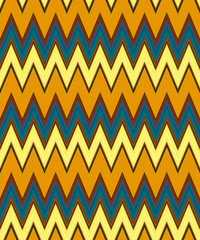 Colorful zigzag seamless pattern