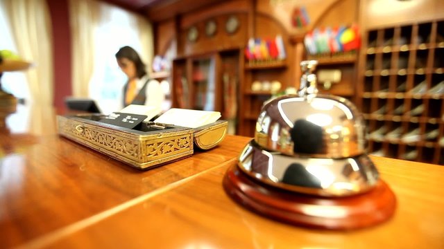 Reception desk