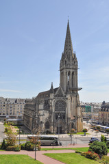 Fototapeta na wymiar Saint Pierre Abbey Caen