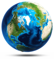 Earth real mountains relief © 1xpert