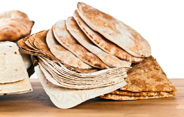 Unleavened wheat cake
