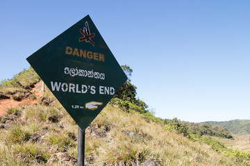 World's End, Horton Plains National Park, Sri Lanka