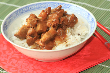 porc au caramel