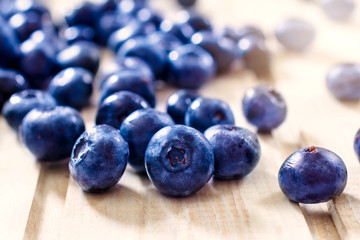 Healthy blueberries
