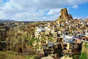 カッパドキアの風景　オルタヒサル
