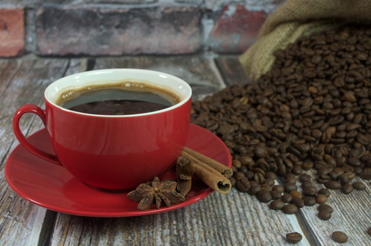 Fototapeta czas na kawę