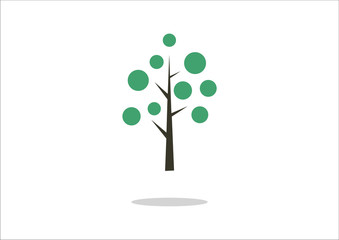 Vector Tree With Leaves Of Bank Notes