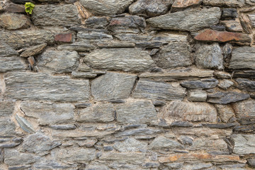 Medieval stonewall background of the Castle Elsterberg