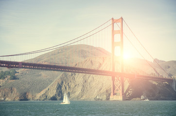 Golden Gate Bridge in San Francisco