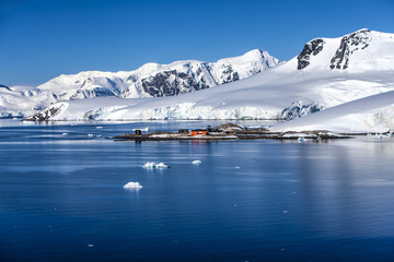 Antarctica research Chileen base station