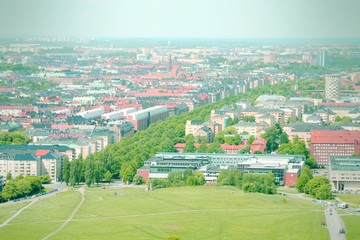Stockholm - Ostermalm. Cross processed color tone.