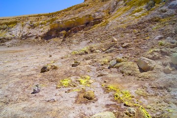 Nisyros volcano detail