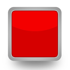 BOUTONS ICONES CARRE ROUGE