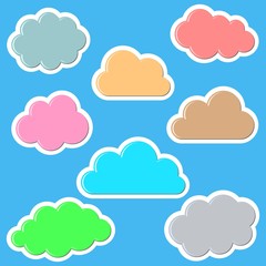 Clouds background