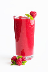 Raspberries juice