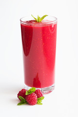 Raspberries compote
