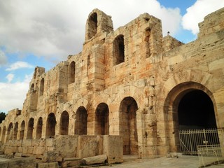 Naklejka premium Athens Ruins Greece
