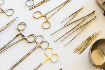 Arranged surgical tools