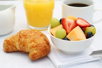 Selbstklebende Fototapete Produktauswahl Frühstück