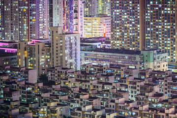 Fototapeta na wymiar Shenzhen, China Urban Cityscape