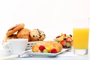 Keuken foto achterwand Assortiment ontbijt
