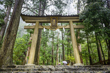 Kumano Sacred Trail in Wakayama, Japan