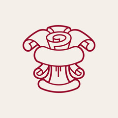 Rolls wallpaper sign