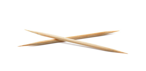 toothpick isolated on white background