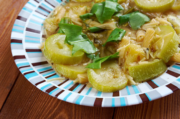 Minestra di zucchine