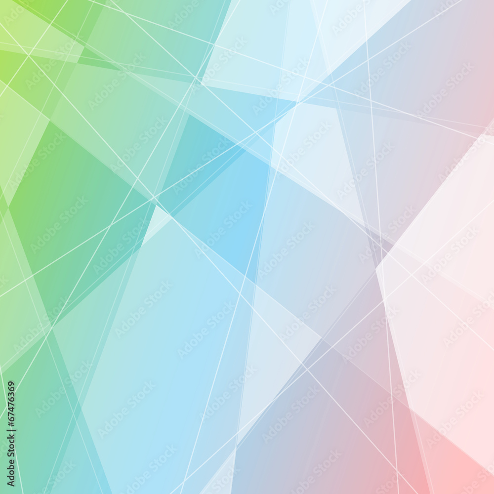 Wall mural crystal structure gradient halftone background