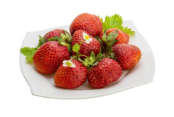 Ripe strawberry