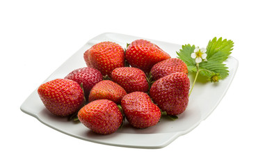 Ripe strawberry