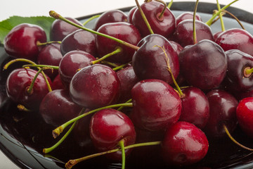 Sweet ripe cherry
