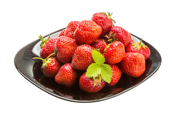 Strawberry in the bowl