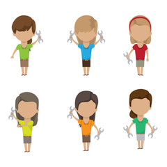 People With A Wrench