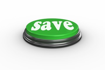 Save against digitally generated green push button