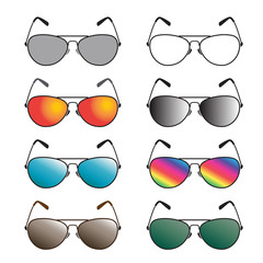 Vector group of an sunglasses