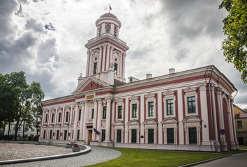 Fototapeta na wymiar Jelgava city in Latvia