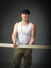 italian man in a kung fu hit