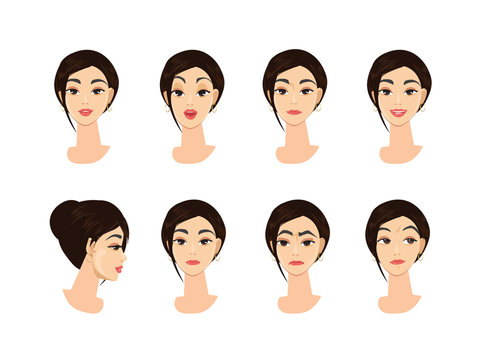 Business Woman Character Emotions