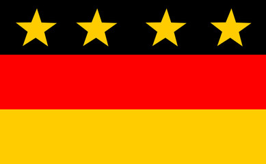 german flag 4th star