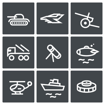 Military icon collection